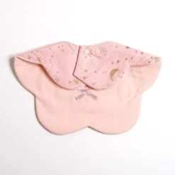 10mois Bib Pink With Gold Star And Moon 14 10mois Bib Pink With Gold Star And Moon -Baby Care Shop 10mois Bib Pink With Gold Star and Moon 253129 34143.1670548866