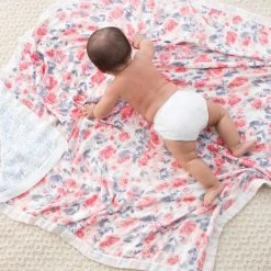 Aden + Anais Silky Soft Dream Blanket Water Color Garden Roses 5 Aden + Anais Silky Soft Dream Blanket Water Color Garden Roses -Baby Care Shop Aden Anais Silky Soft Dream Blanket Water Color Garden Roses 258908 28829.1670622383