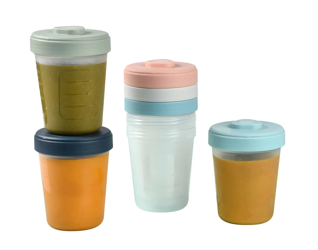 Beaba Set 2E Age - 6 Portions Clip - 6X250ML 2 Beaba Set 2E Age - 6 Portions Clip - 6X250ML - Image 2