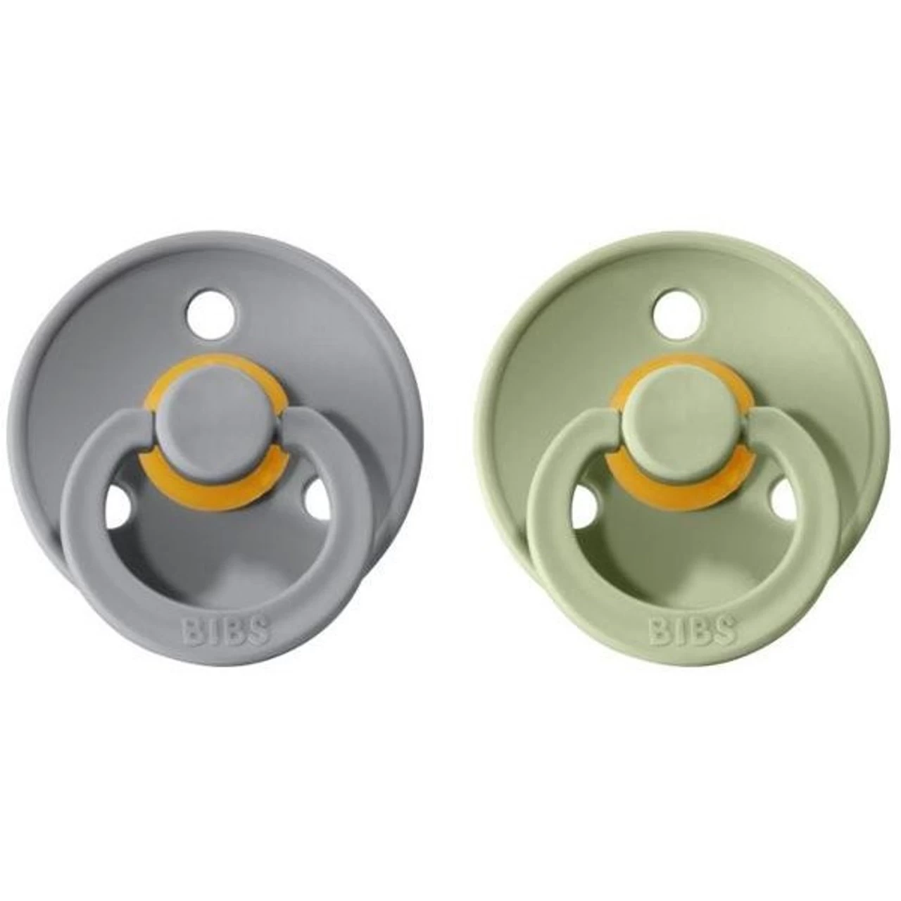 Bibs Pacifier 2 Pk Sage/Cloud 2 Bibs Pacifier 2 Pk Sage/Cloud - Image 2