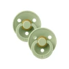 Bibs Pacifier Latex 2 Pk Pistachio