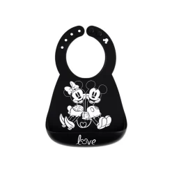 Bumkins Silicone Bib - Mickey + Minnie Love
