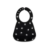 Bumkins Silicone Bib - Mickey Mouse Faces B+W