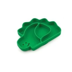 Bumkins Silicone Grip Dish Dino