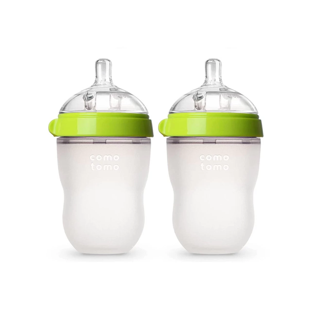 Comotomo Baby Bottle 2*8oz Green 1 Comotomo Baby Bottle 2*8oz Green