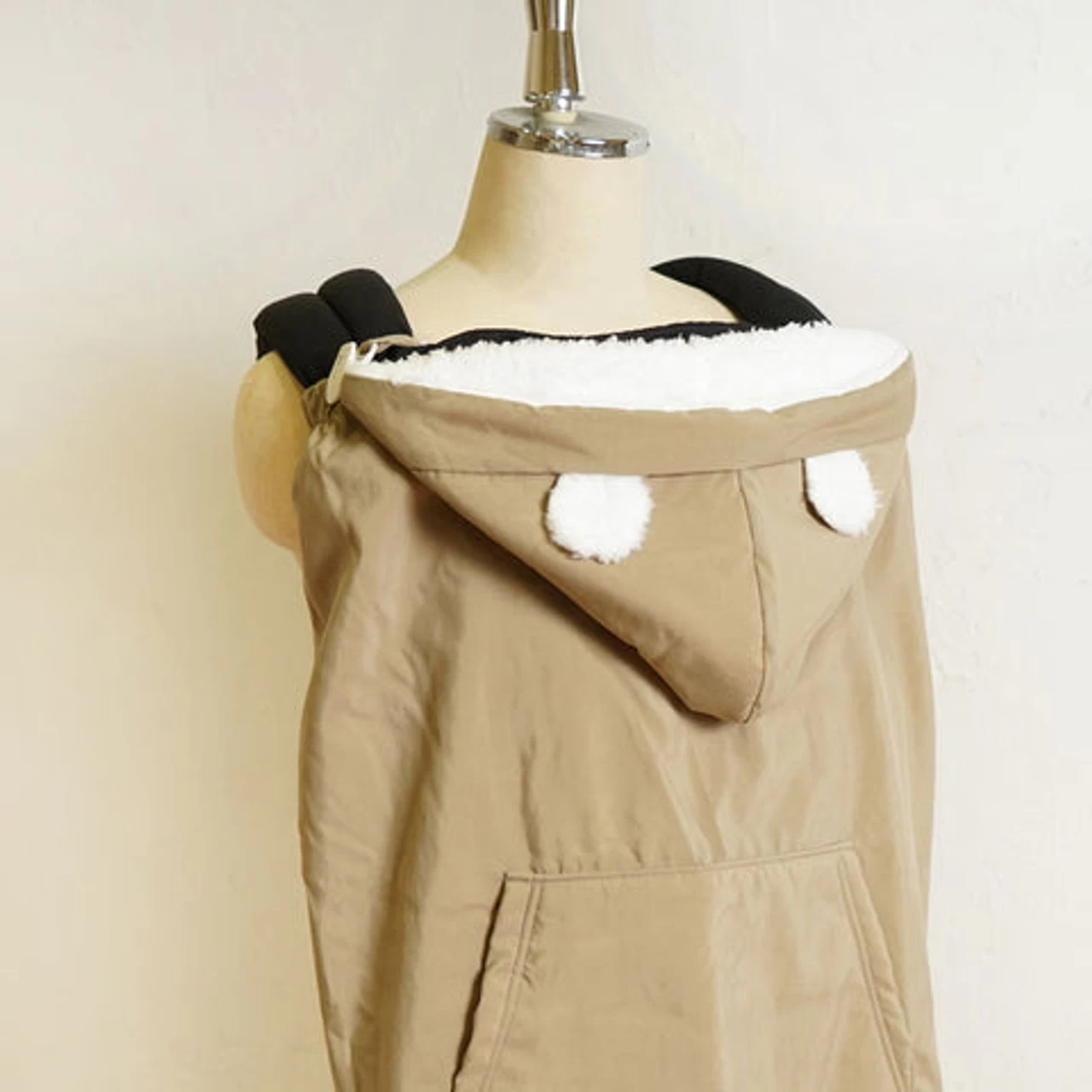 Hoppetta 10mois 2Way Mother's Cape Beige 2 Hoppetta 10mois 2Way Mother's Cape Beige - Image 2