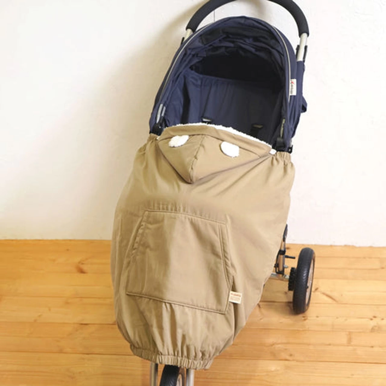 Hoppetta 10mois 2Way Mother's Cape Beige 4 Hoppetta 10mois 2Way Mother's Cape Beige - Image 4