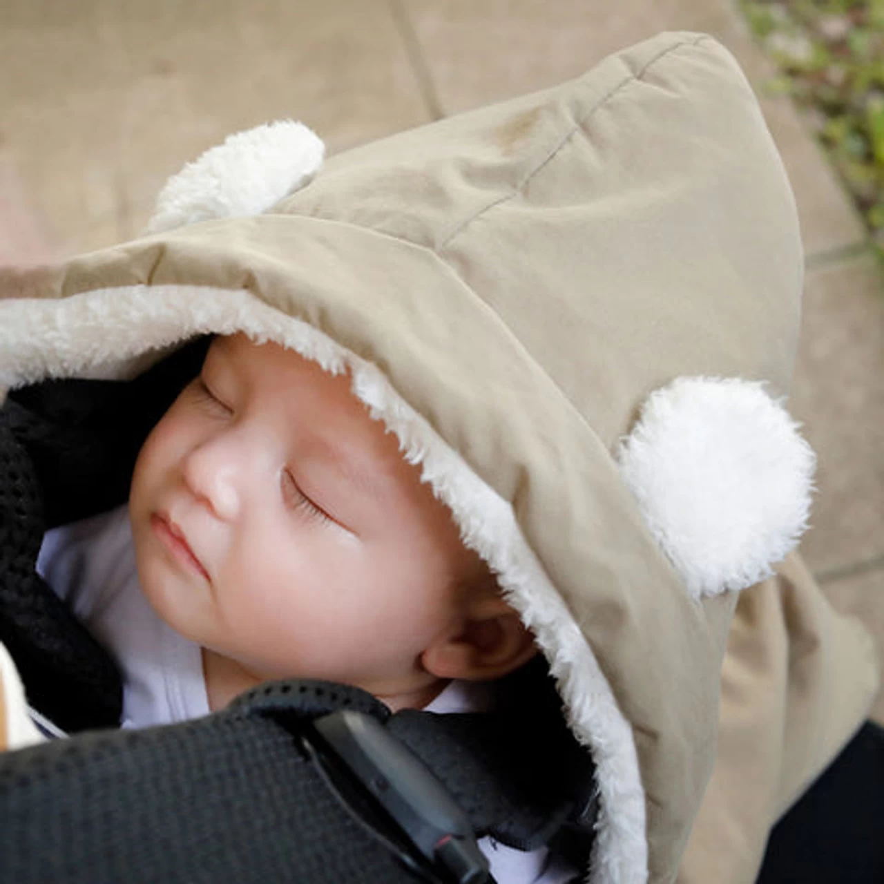 Hoppetta 10mois 2Way Mother's Cape Beige 6 Hoppetta 10mois 2Way Mother's Cape Beige - Image 6