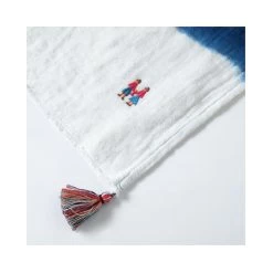 Hoppetta Bobo Walnut Throw Natural Indigo -Baby Care Shop Hoppetta Bobo Walnut Throw Natural Indigo 247139 89804.1670531544