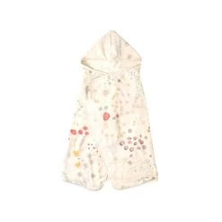 Hoppetta Naomi Ito Cotton Gauze Bath Poncho Amezaiku 67*108cm