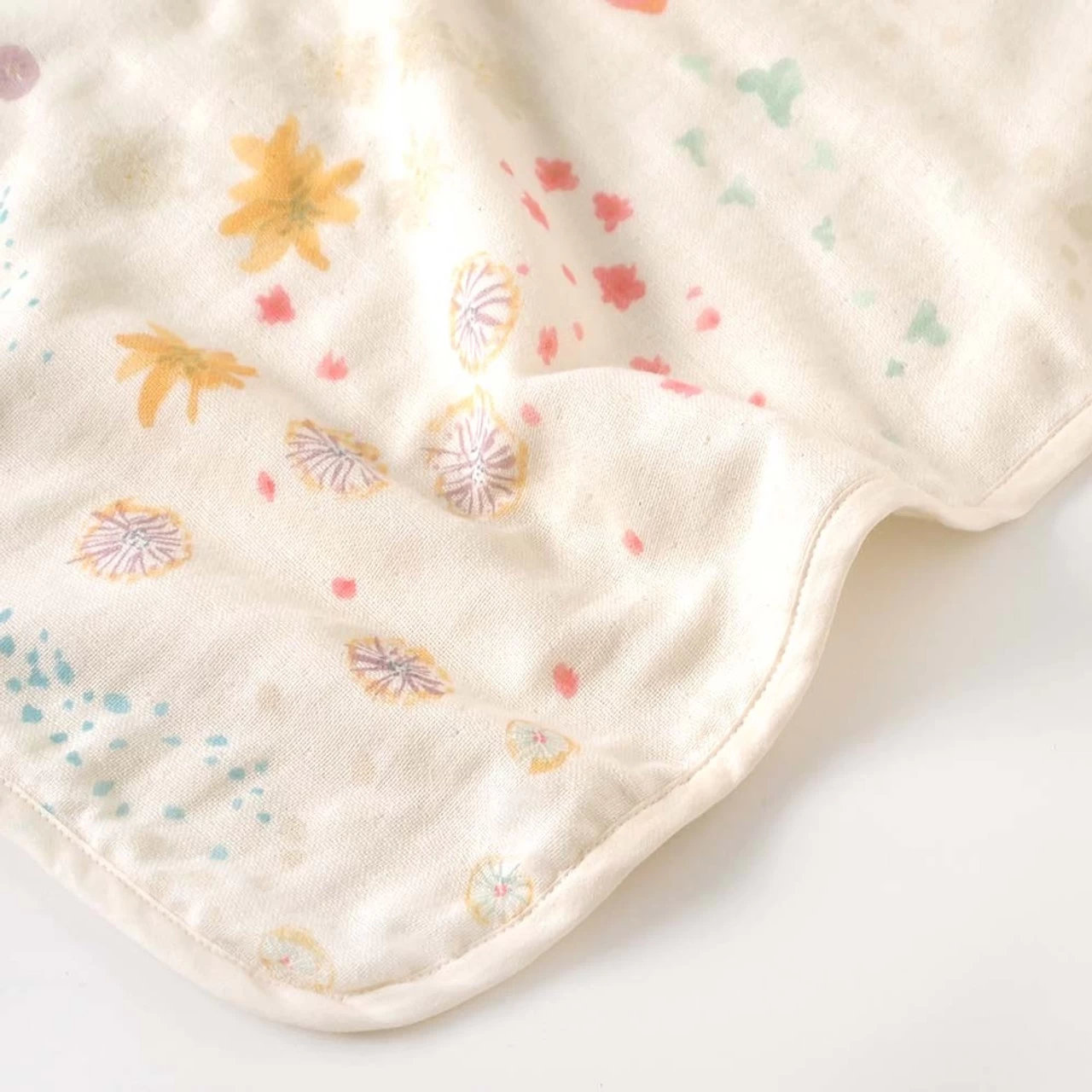 Hoppetta Naomi Ito Cotton Gauze Bath Poncho Amezaiku 67*108cm 6 Hoppetta Naomi Ito Cotton Gauze Bath Poncho Amezaiku 67*108cm - Image 6