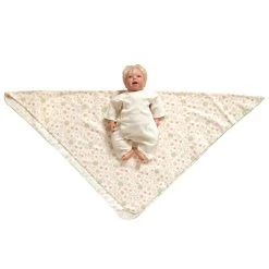 Hoppetta Naomi Ito Double Gauze Swaddle Amezaiku -Baby Care Shop Hoppetta Naomi Ito Double Gauze Swaddle Amezaiku 241216 36875.1663621944