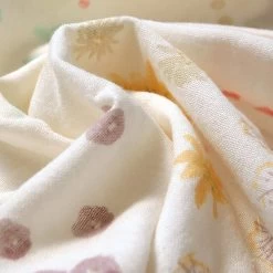 Hoppetta Naomi Ito Double Gauze Swaddle Amezaiku -Baby Care Shop Hoppetta Naomi Ito Double Gauze Swaddle Amezaiku 241221 50665.1663621954