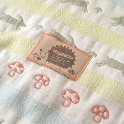 Hoppetta Six Layer Gauze Blanket Rabitte Medium -Baby Care Shop Hoppetta Six Layer Gauze Blanket Rabitte Medium 241092 42965.1663621849