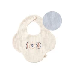 Hoppetta Momoka Bib Blue