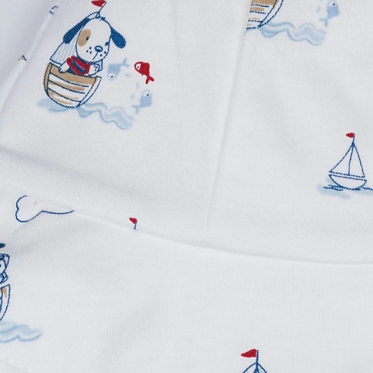 Kissy Kissy Harbor Master Print Blanket 2 Kissy Kissy Harbor Master Print Blanket - Image 2