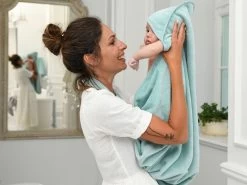 La Millou Bath Towel Bamboo Soft Grey-Unicorn Rainbow Knight -Baby Care Shop La Millou Bath Towel Bamboo Soft Grey Unicorn Rainbow Knight 261018 75038.1670624590