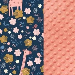 La Millou Toddler Blanket FRENCH ROSE JARDIN - PAPAYA 5 La Millou Toddler Blanket FRENCH ROSE JARDIN - PAPAYA -Baby Care Shop La Millou Toddler Blanket FRENCH ROSE JARDIN PAPAYA 279618 33165.1668131588