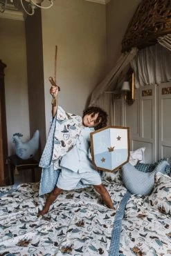 La Millou Toddler Light Blanket | Prince - Wind Blue -Baby Care Shop La Millou Toddler light blanket Prince wind blue LLBF PE WBE 302734 43051.1681497058