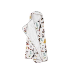 Little Unicorn Cotton Hooded Towel Big Kid Woof