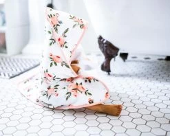 Little Unicorn Cotton Hooded Towel & Wash Cloth Watercoler Roses 14 Little Unicorn Cotton Hooded Towel & Wash Cloth Watercoler Roses -Baby Care Shop Little Unicorn Cotton Hooded Towel Wash Cloth Watercoler Roses 264272 67678.1670633680