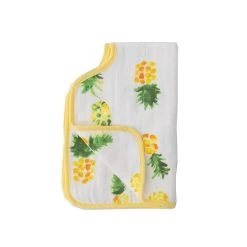 Little Unicorn Cotton Muslin Burp Cloth Pineapple