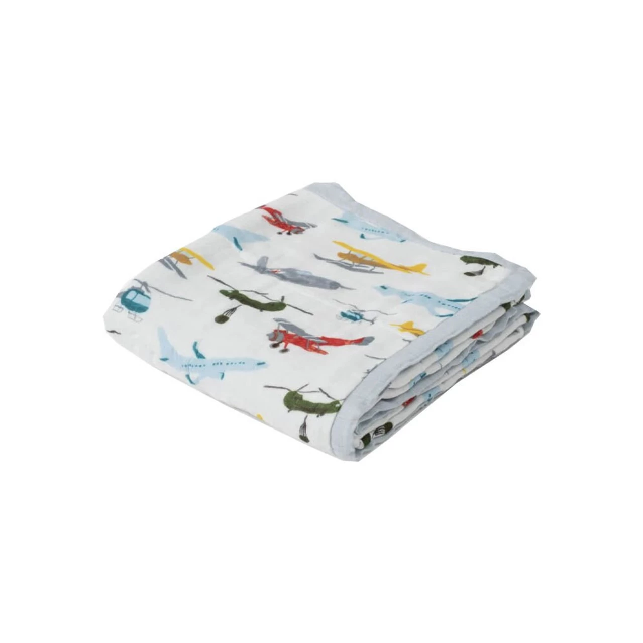 Little Unicorn Deluxe Muslin Quilt Air Show 1 Little Unicorn Deluxe Muslin Quilt Air Show
