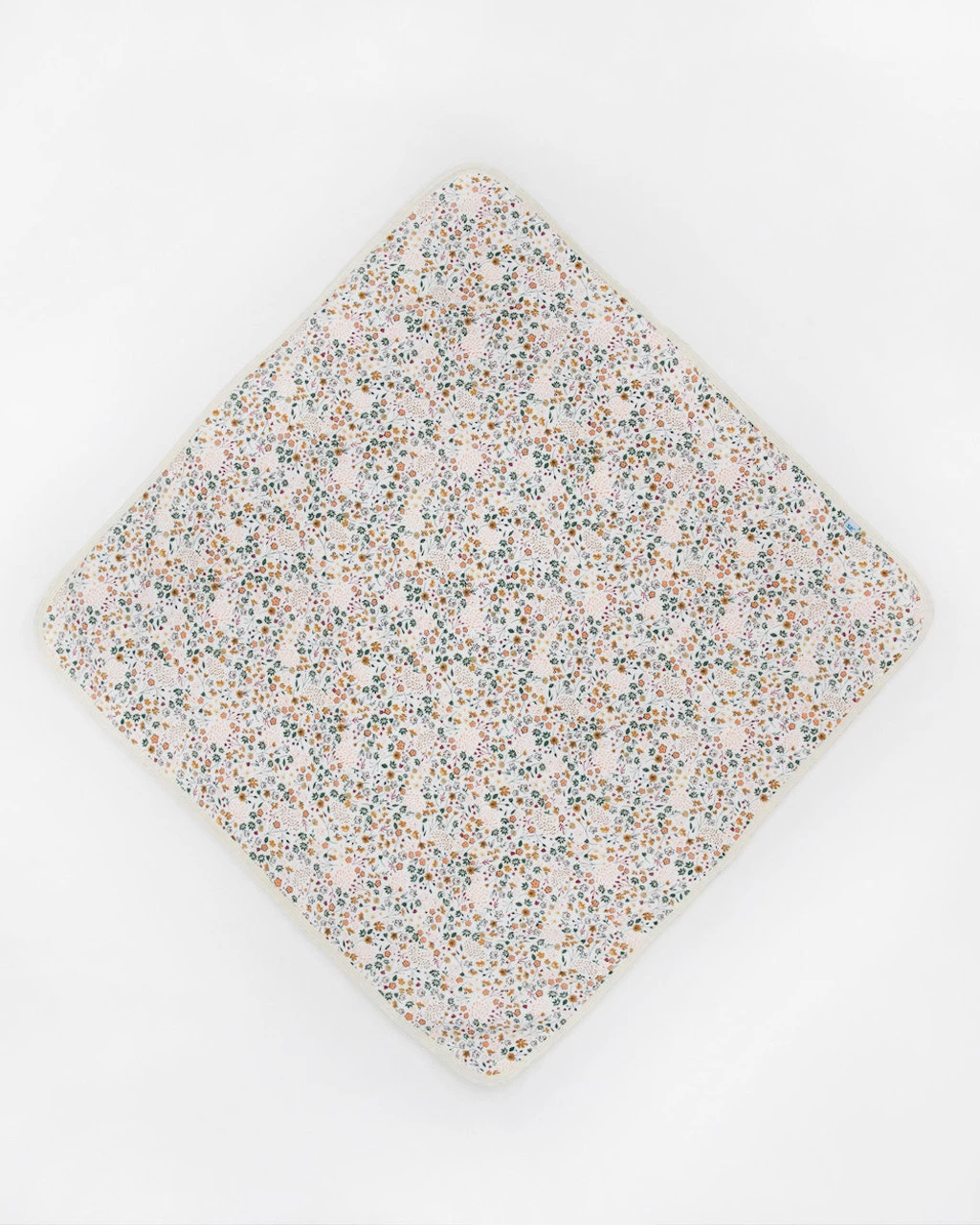 Little Unicorn Infant Hooded Towel & Washcloth Set Pressed Petals 2 Little Unicorn Infant Hooded Towel & Washcloth Set Pressed Petals - Image 2