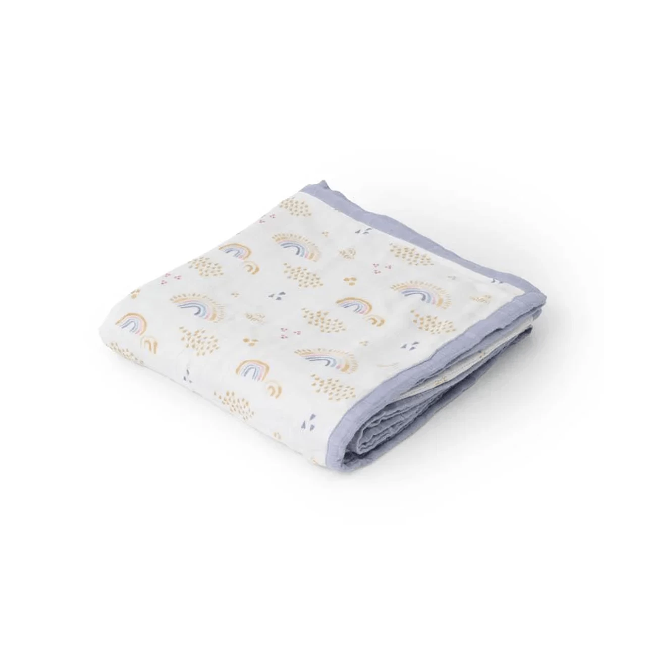 Little Unicorn Original Deluxe Muslin Quilt Rainbows 1 Little Unicorn Original Deluxe Muslin Quilt Rainbows