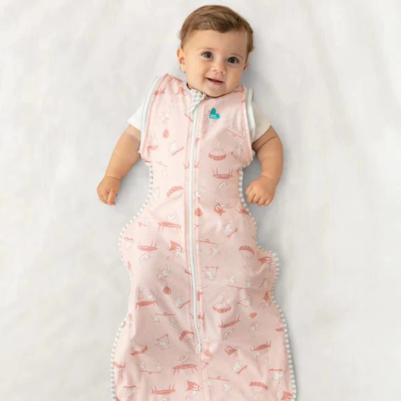 Love To Dream Swaddle UP T/Bag Lite 0.2 TOG 6 Love To Dream Swaddle UP T/Bag Lite 0.2 TOG - Image 6