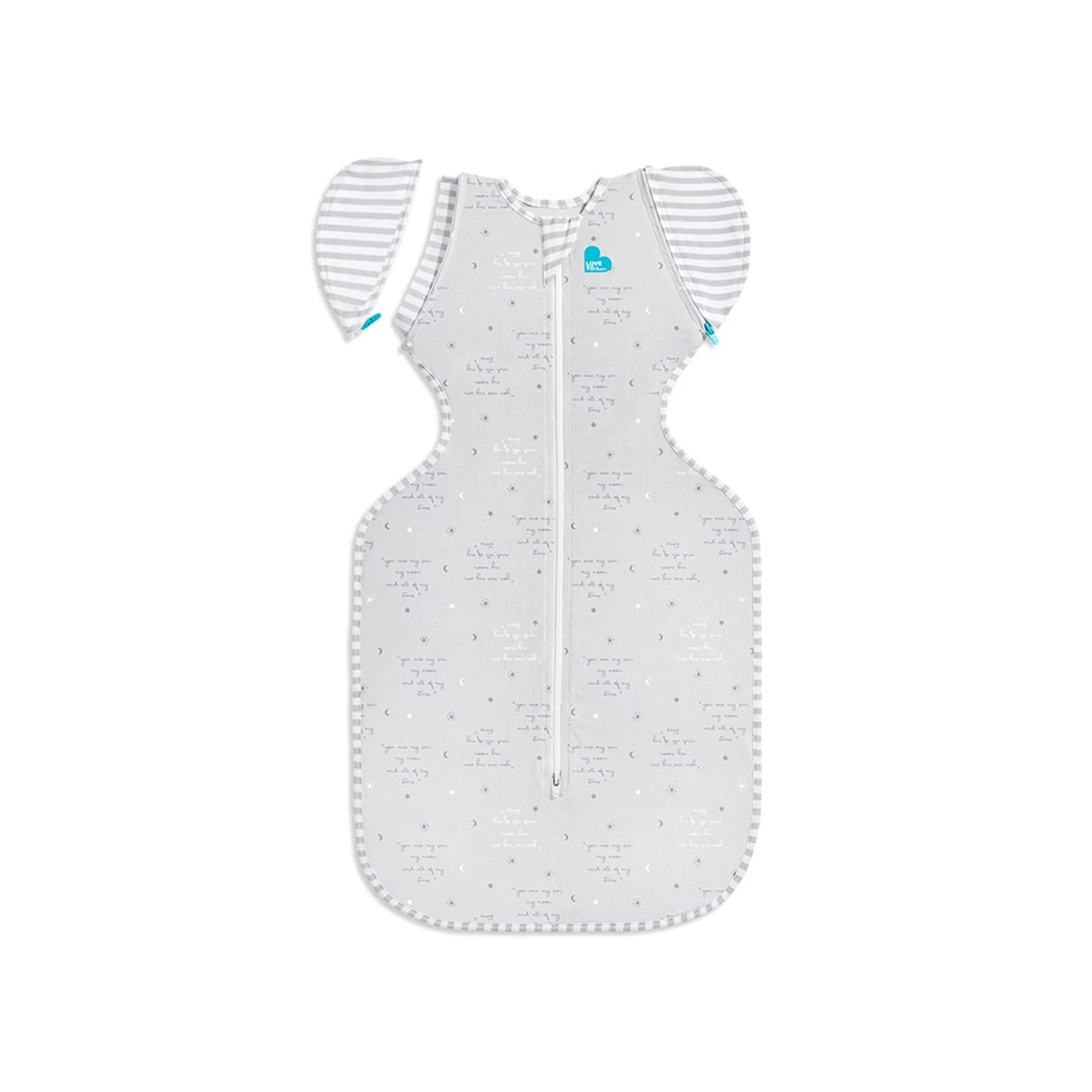 Love To Dream Swaddle UP T/Bag Lite 0.2 TOG 2 Love To Dream Swaddle UP T/Bag Lite 0.2 TOG - Image 2