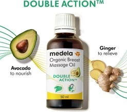 Medela Organic Breast Massage Oil 50ml -Baby Care Shop Medela Organic Breast Massage Oil 50ml 101044944 304073 29299.1685565813