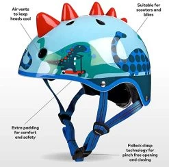 Micro Helmet V2 Scootersaurus -Baby Care Shop Micro Helmet V2 Scootersaurus 260241 14265.1670623741