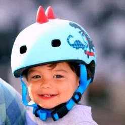 Micro Helmet V2 Scootersaurus -Baby Care Shop Micro Helmet V2 Scootersaurus 260243 90977.1670623743