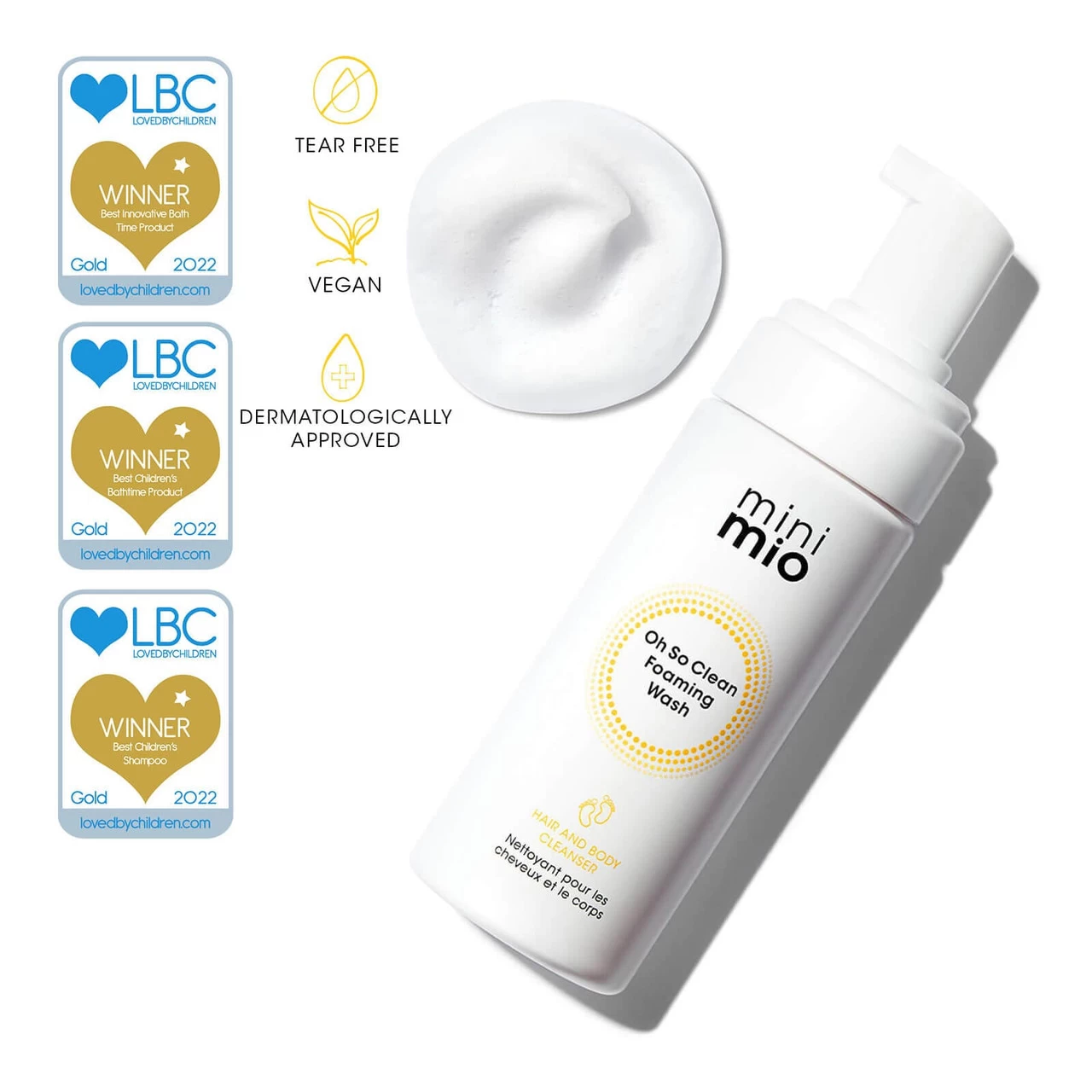 Mini Mio Oh So Clean Foaming Wash 4 Mini Mio Oh So Clean Foaming Wash - Image 4