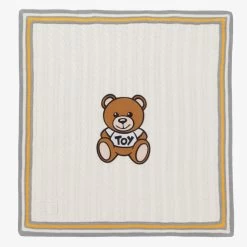 Moschino BB Wool Blanket W Toy BR 21FW Grey Mela -Baby Care Shop Moschino BB Wool Blanket W Toy BR 21FW Grey Mela 263876 21108.1670633260