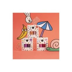 Nailmatic - Set Of 2 Nail Polishes& Stickers WOW -Baby Care Shop Nailmatic Set of 2 Nail Polishes Stickers WOW 202wow 298314 39043.1675899864