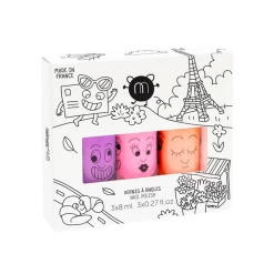 Nailmatic - Set Of 3 Nail Polishes Paris