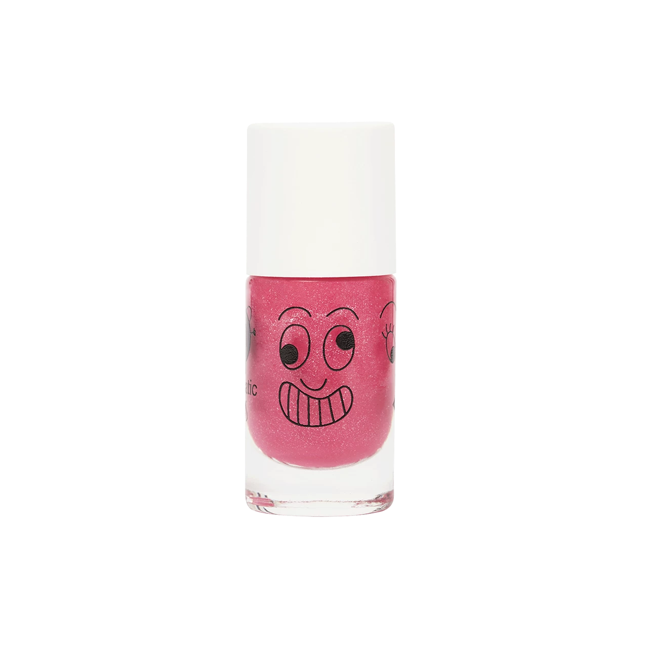 Nailmatic Water-based Nail Polish Kitty Candy Pink Glitter 2 Nailmatic Water-based Nail Polish Kitty Candy Pink Glitter - Image 2