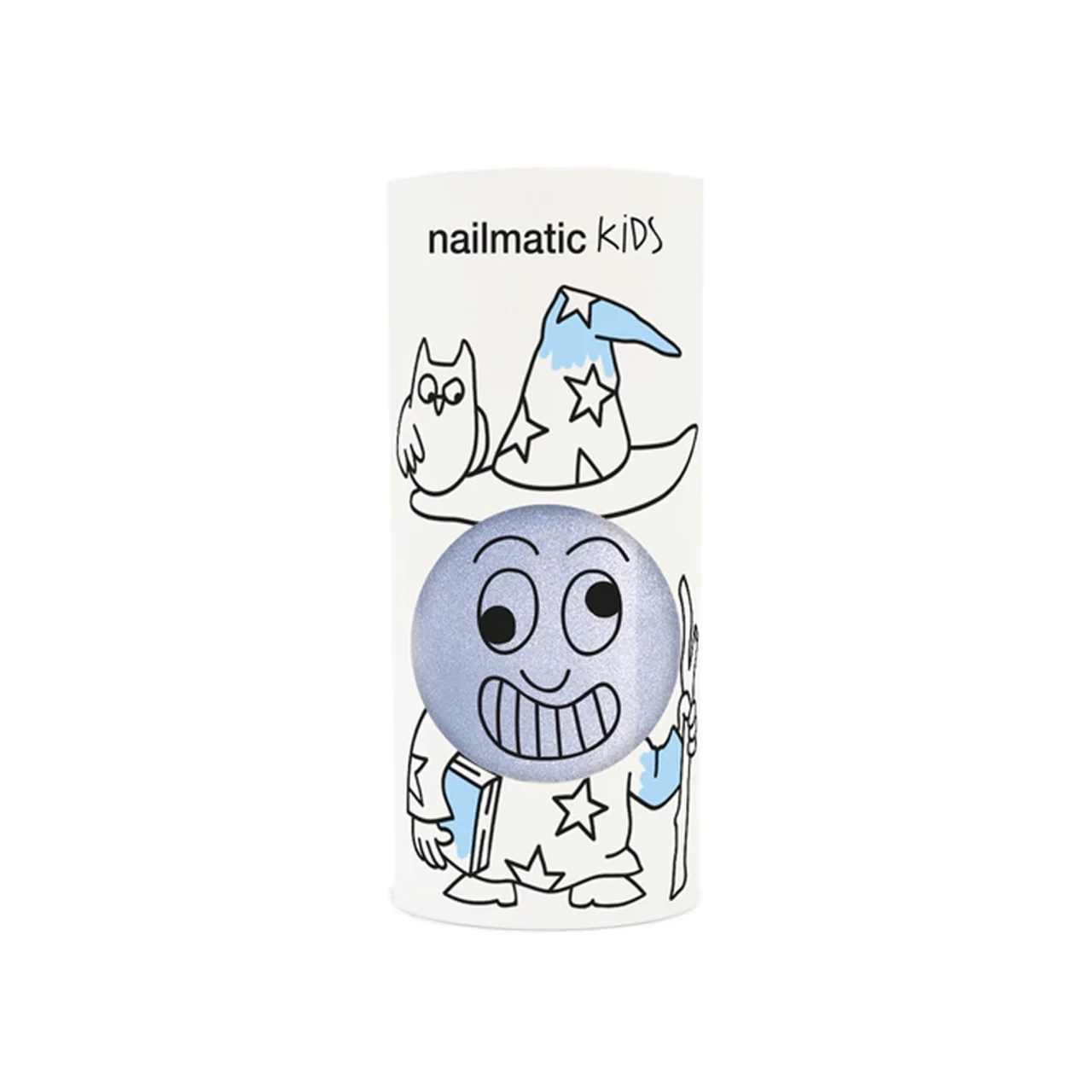 Nailmatic Water-based Nail Polish Merlin Pearly Blue 1 Nailmatic Water-based Nail Polish Merlin Pearly Blue