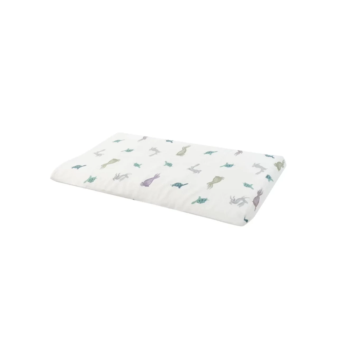Nest Designs Bamboo Pillow Toddler Tortoise & Hare 50x35 1 Nest Designs Bamboo Pillow Toddler Tortoise & Hare 50x35