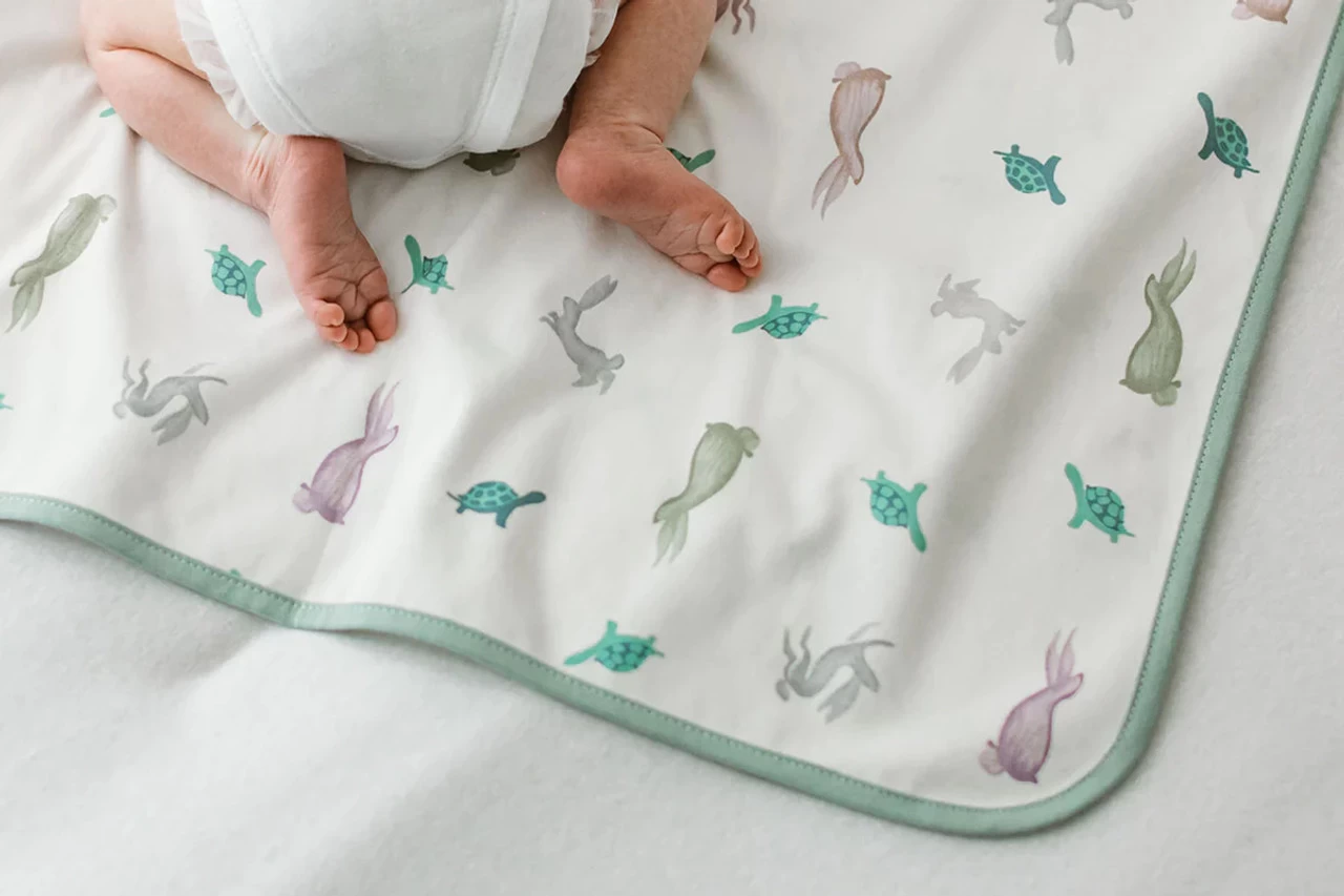 Nest Designs Waterproof Change Pad Hare & Ant 60X80 6 Nest Designs Waterproof Change Pad Hare & Ant 60X80 - Image 6