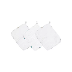 Nest Designs 6 Layer Organic Cotton Baby Washcloth Set (3 Pack )