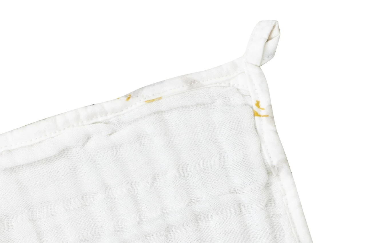 Nest Designs 6 Layer Washcloth Set (2 Pack) - The Hare And The Goose 3 Nest Designs 6 Layer Washcloth Set (2 Pack) - The Hare And The Goose - Image 3