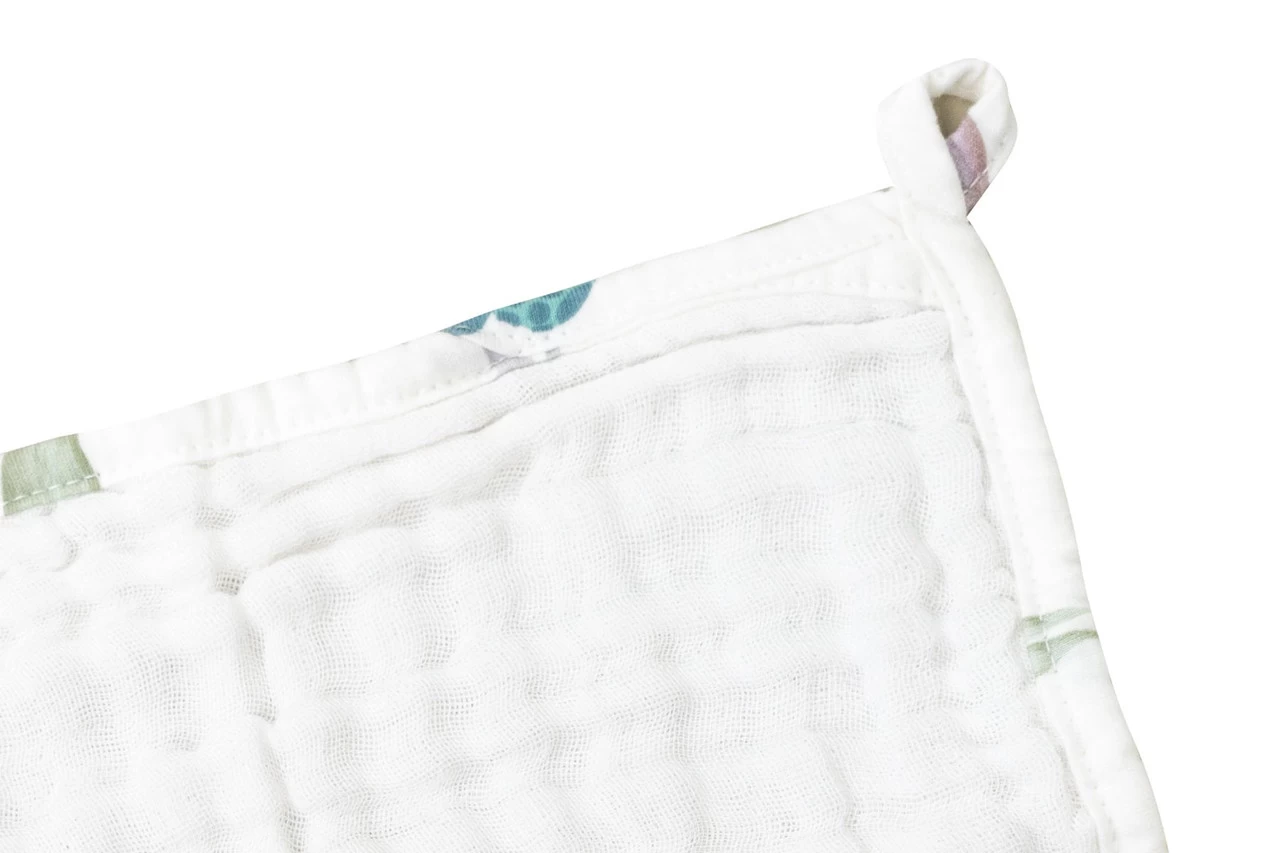 Nest Designs 6 Layer Washcloth Set (2 Pack) - The Hare And The Goose 2 Nest Designs 6 Layer Washcloth Set (2 Pack) - The Hare And The Goose - Image 2