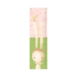 Oopsy Daisy Canvas Growth Chart Sweet Bunny