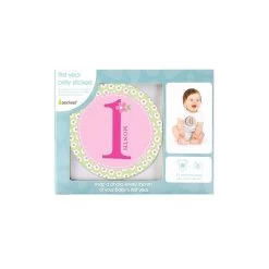 Pearhead First Year Milestone Stickers Girl