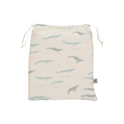 Red Caribou Cribsheet SS21 Passing Whales Sea Salt