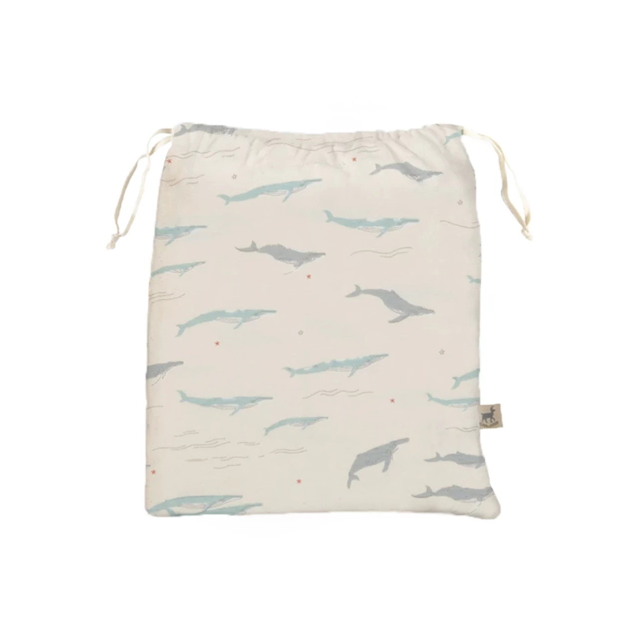 Red Caribou Cribsheet SS21 Passing Whales Sea Salt 1 Red Caribou Cribsheet SS21 Passing Whales Sea Salt