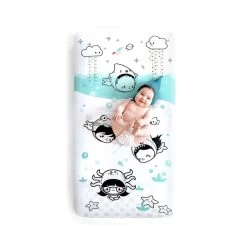 Rookie Humans Fitted Crib Sheet Dive In